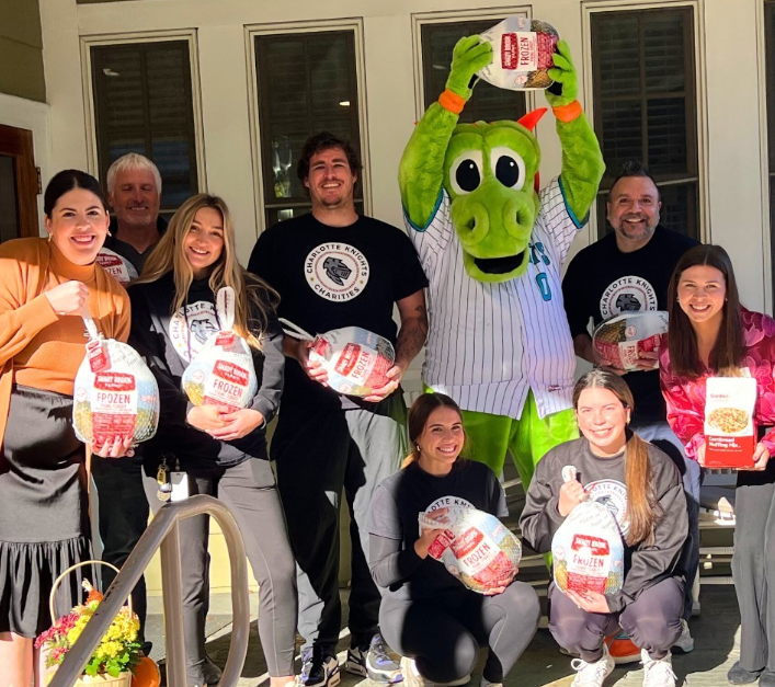 Thanks to the Knights for making Thanksgiving bright!