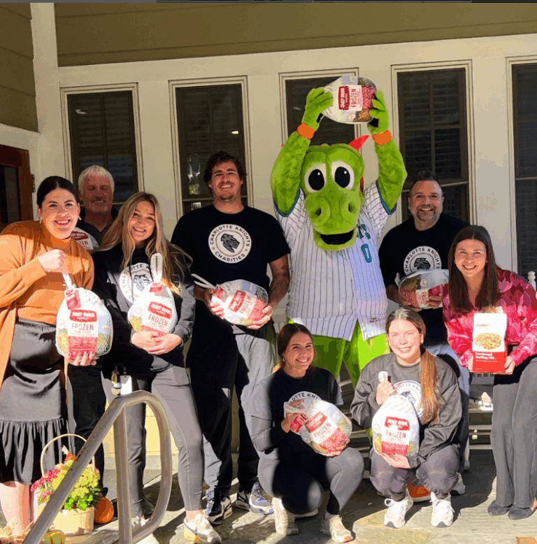 Charlotte Knights filling the House with Thanksgiving Cheer